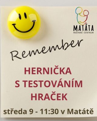 Téma na 19.11. - TESTUJEME MAGNETICKÉ HRAČKY Pravidelné stredeční herny budou minimálně do Vánoc testovací a témata se...
